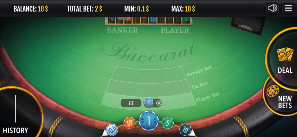 Online Baccarat Game